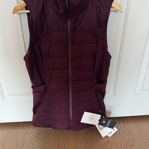 NWT Lululemon athletica Women's Plum Down for It All Vest